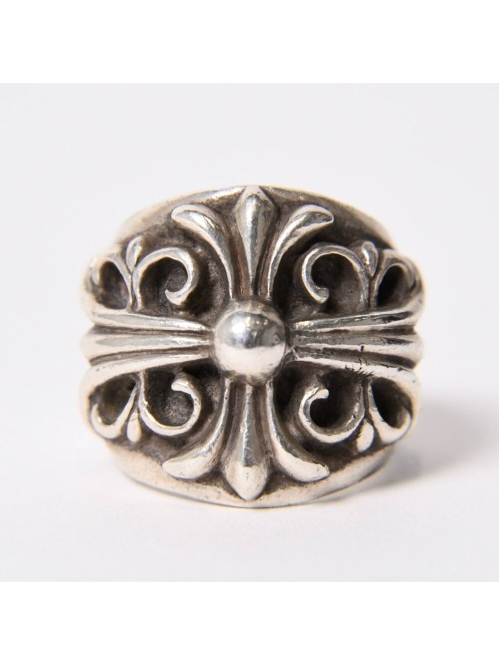 Chrome Hearts Keeper Ring 925 Sterling Silver